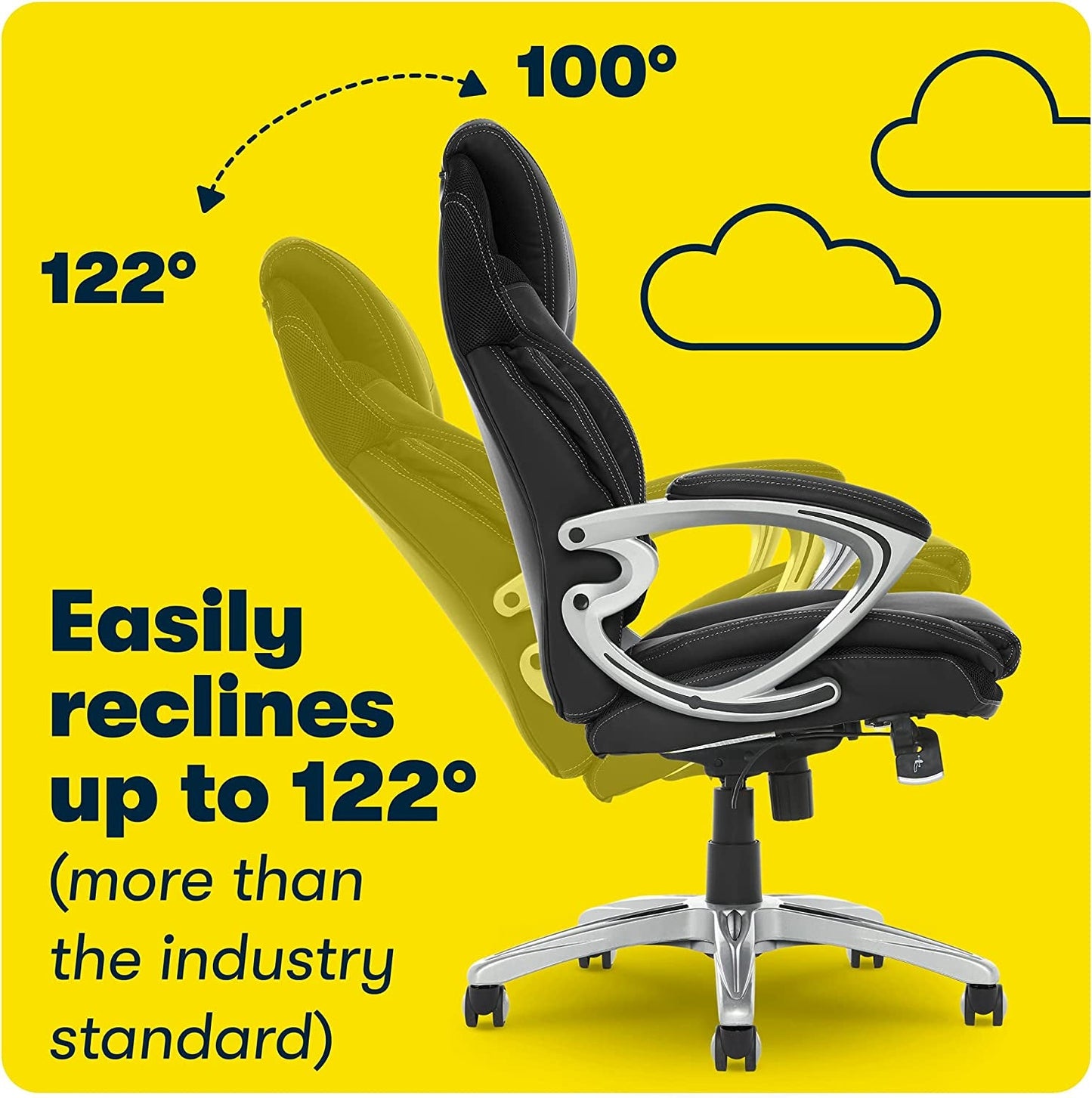 Serta Ergonomic Executive Chair for Health and Wellness