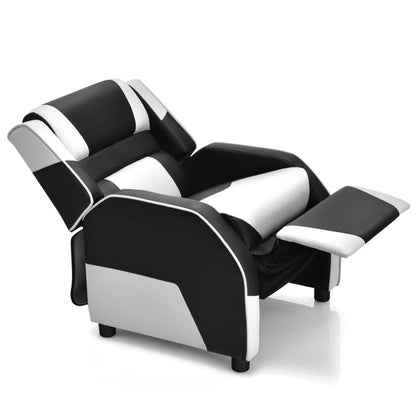 Kids Gaming Recliner with Headrest and Footrest