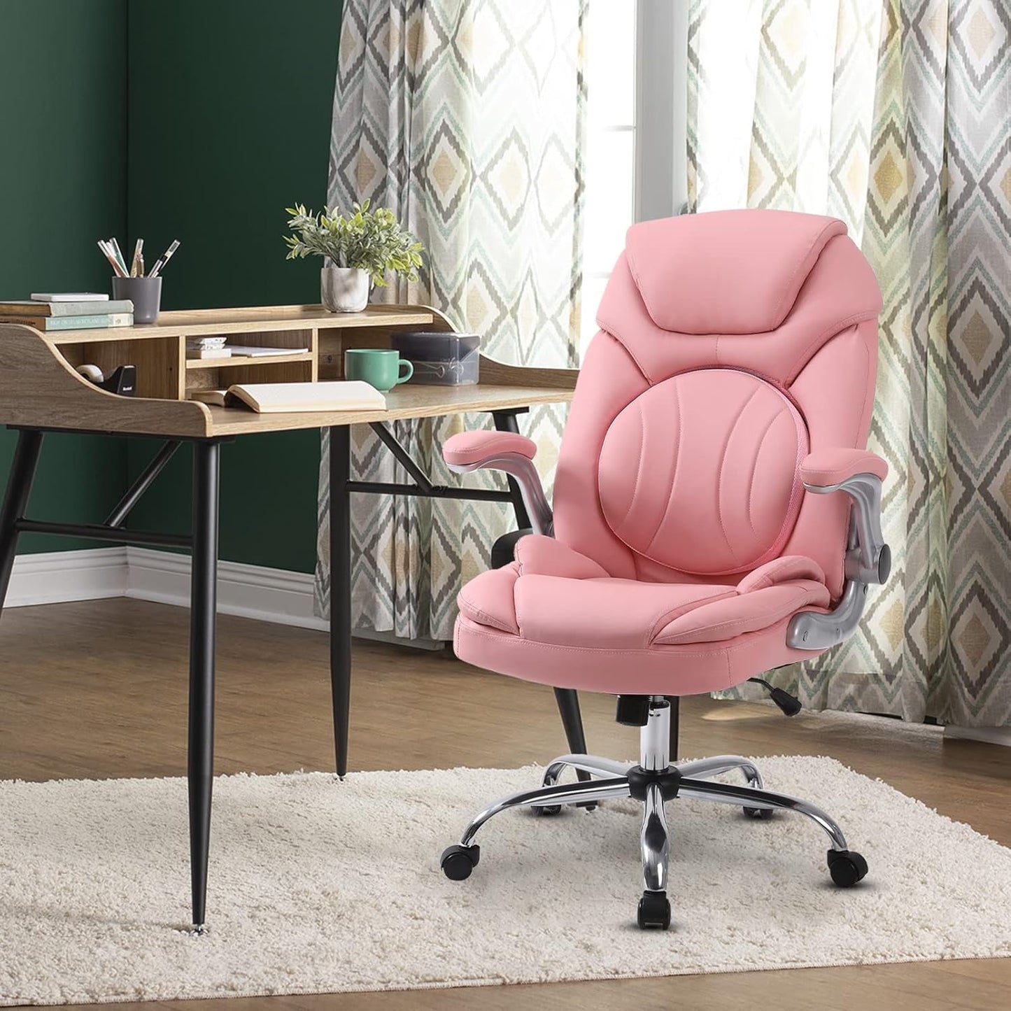 Ergonomic Executive Office Chairs with Adjustable Lumbar Support
