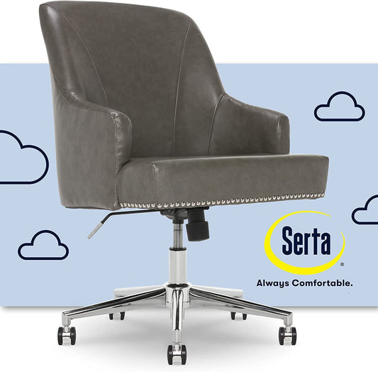 Serta Memory Foam Office Chair with Adjustable Height