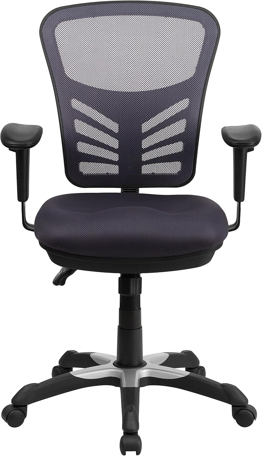 Nicholas Mid-Back Swivel Office and Gaming Chair, Ergonomic Mesh