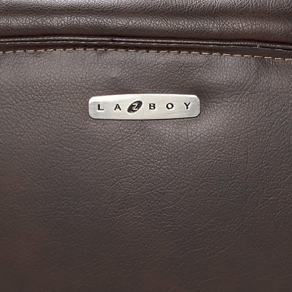 Lazyboy Bellamy Executive Office Chair with Memory Foam Cushions, Solid Wood