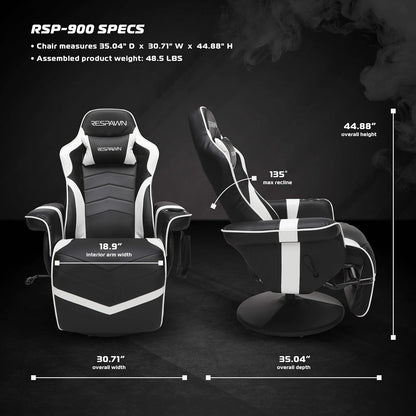 900 Gaming Recliner - Video Games Console Recliner Chair, Computer